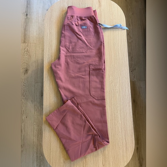 FIGS Navy High Waisted Yola Skinny ST - Picture 8 of 9